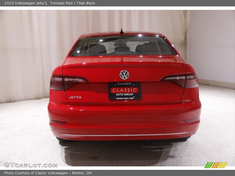 Tornado Red / Titan Black 2020 Volkswagen Jetta S