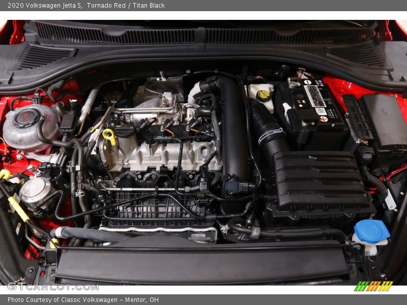 Tornado Red / Titan Black 2020 Volkswagen Jetta S