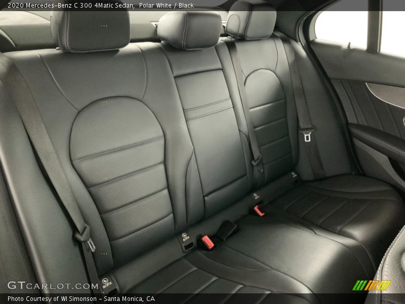 Polar White / Black 2020 Mercedes-Benz C 300 4Matic Sedan