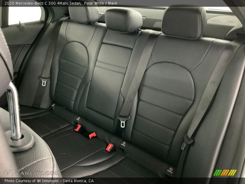 Polar White / Black 2020 Mercedes-Benz C 300 4Matic Sedan