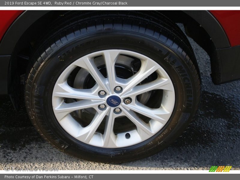 Ruby Red / Chromite Gray/Charcoal Black 2019 Ford Escape SE 4WD