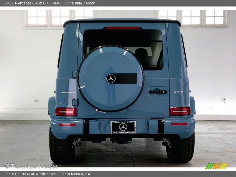 China Blue / Black 2022 Mercedes-Benz G 63 AMG