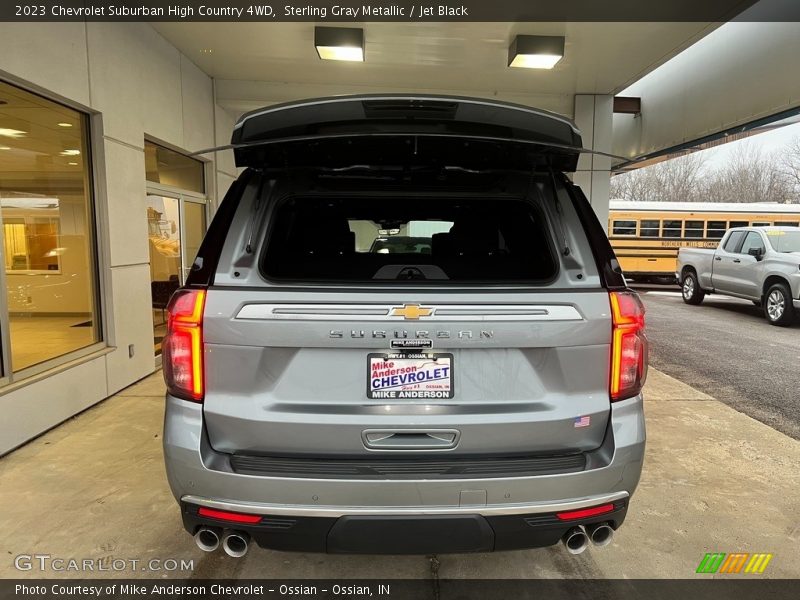 Sterling Gray Metallic / Jet Black 2023 Chevrolet Suburban High Country 4WD