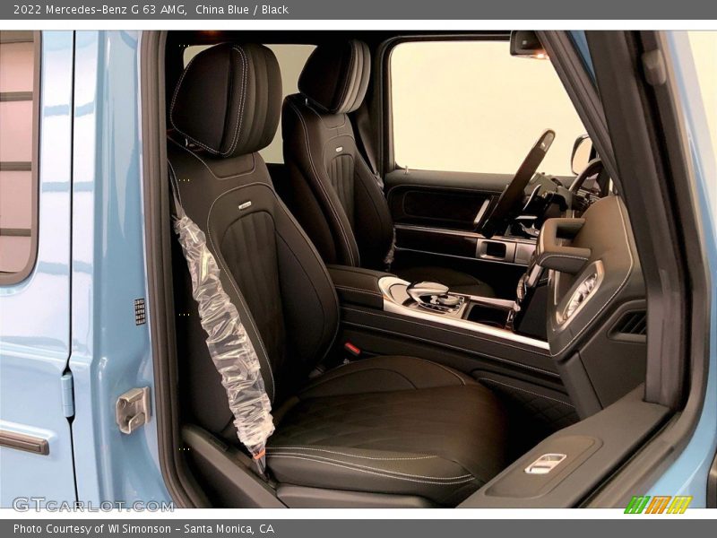 Front Seat of 2022 G 63 AMG