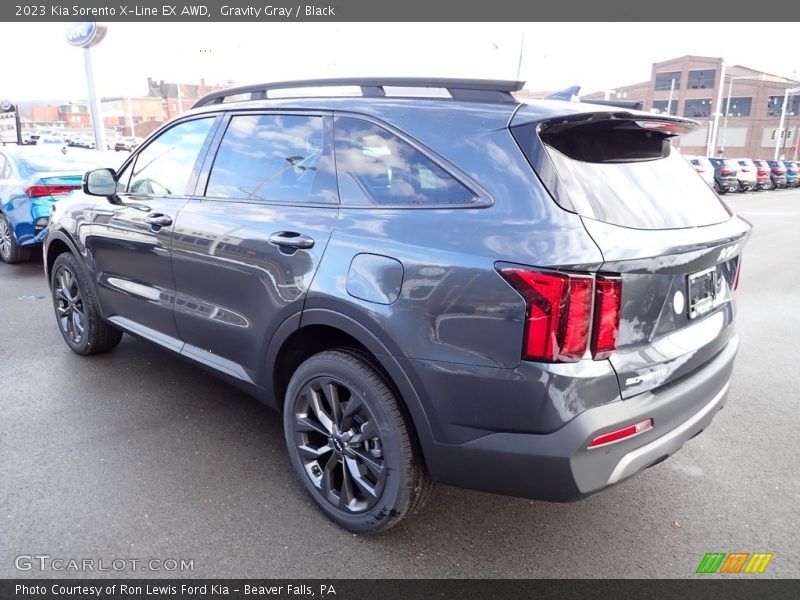 Gravity Gray / Black 2023 Kia Sorento X-Line EX AWD