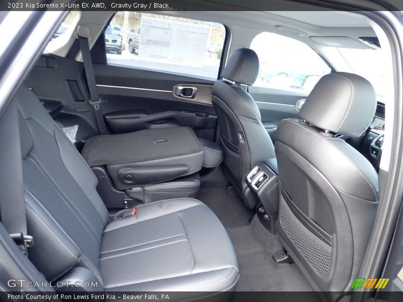 Rear Seat of 2023 Sorento X-Line EX AWD