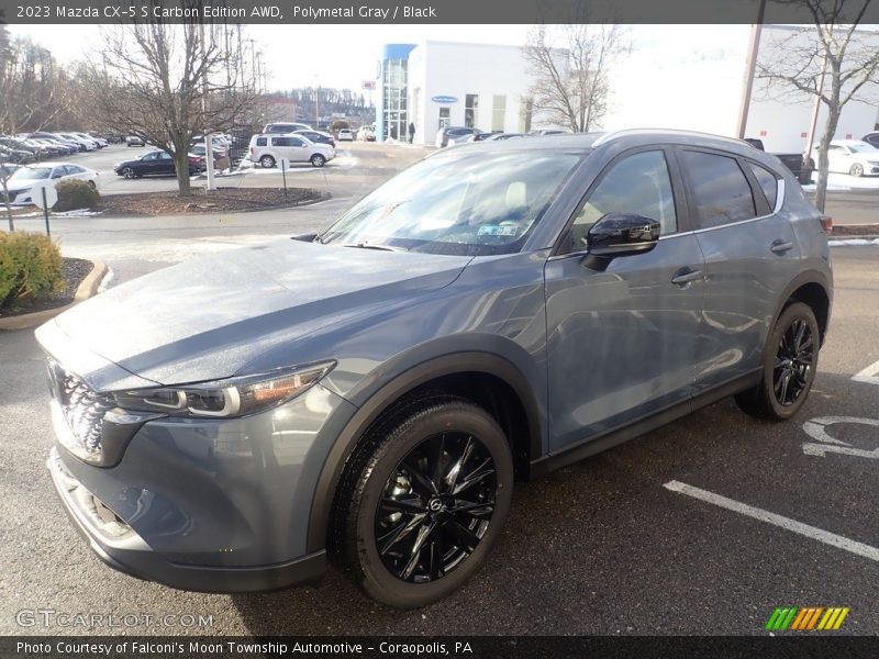 Polymetal Gray / Black 2023 Mazda CX-5 S Carbon Edition AWD