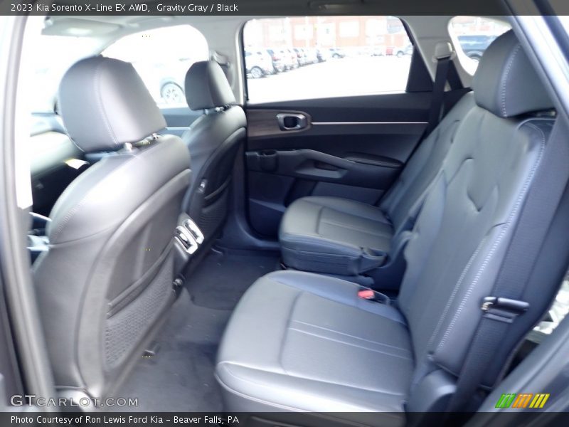 Rear Seat of 2023 Sorento X-Line EX AWD