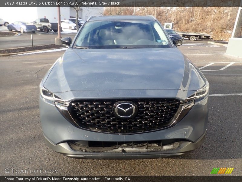 Polymetal Gray / Black 2023 Mazda CX-5 S Carbon Edition AWD