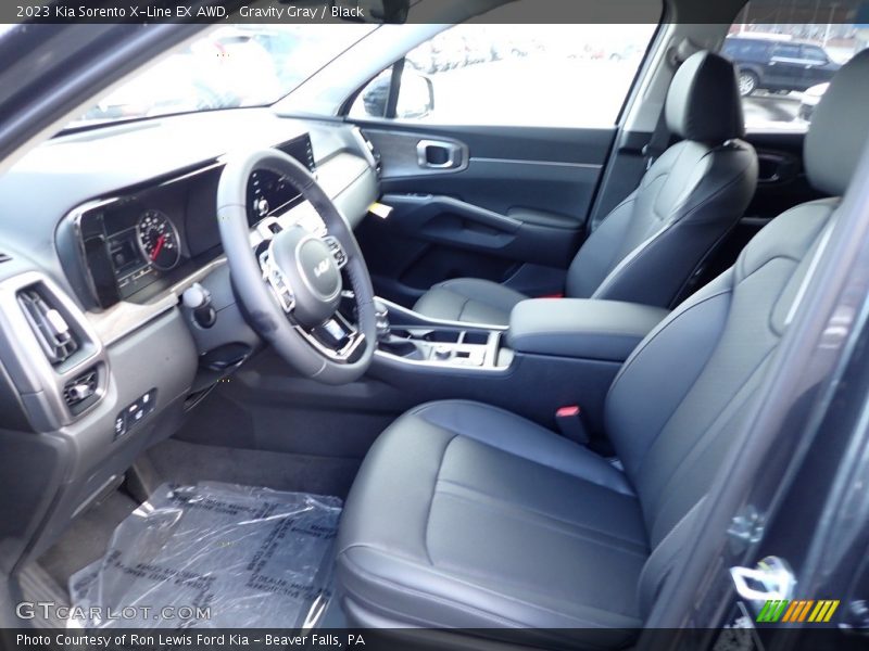 Gravity Gray / Black 2023 Kia Sorento X-Line EX AWD