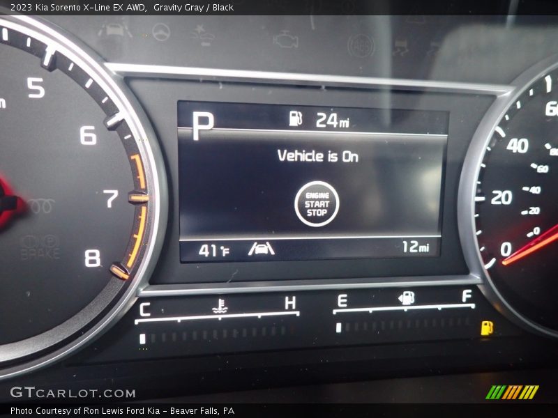 Gravity Gray / Black 2023 Kia Sorento X-Line EX AWD