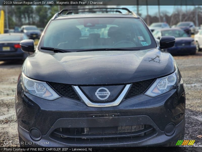 Magnetic Black Pearl / Charcoal 2019 Nissan Rogue Sport SV AWD