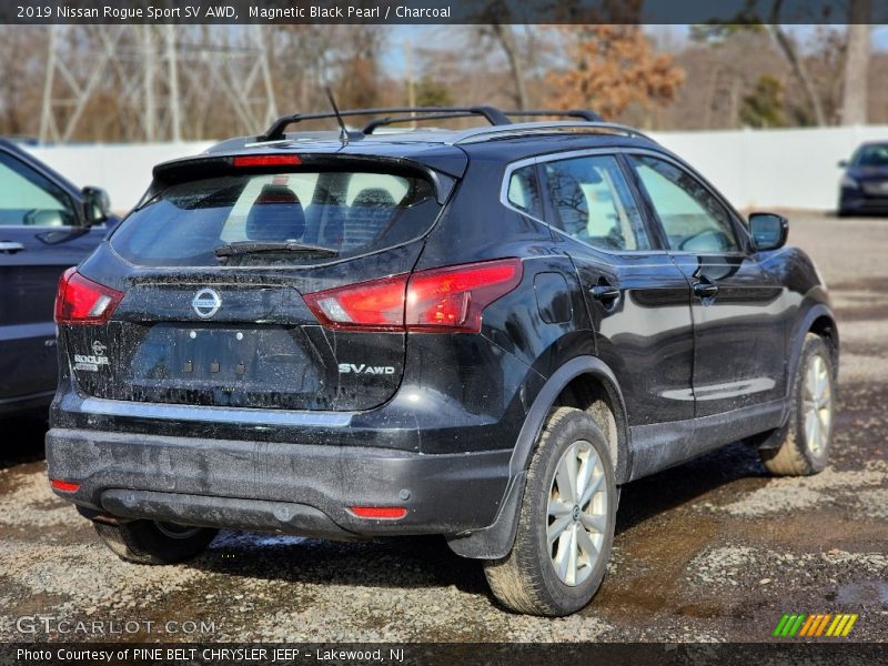 Magnetic Black Pearl / Charcoal 2019 Nissan Rogue Sport SV AWD