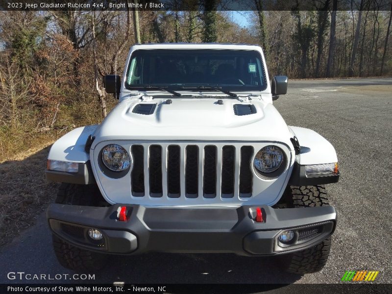 Bright White / Black 2023 Jeep Gladiator Rubicon 4x4