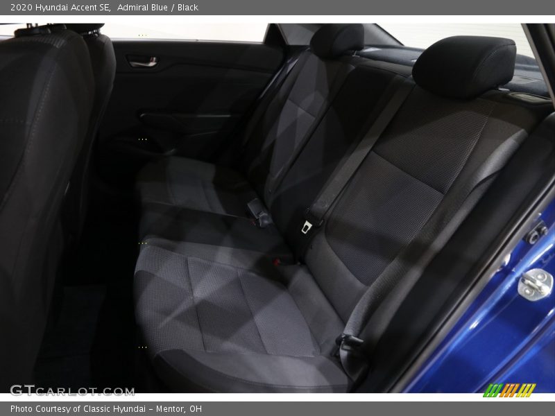 Admiral Blue / Black 2020 Hyundai Accent SE