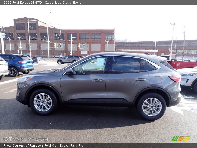Carbonized Gray / Ebony 2022 Ford Escape SE 4WD