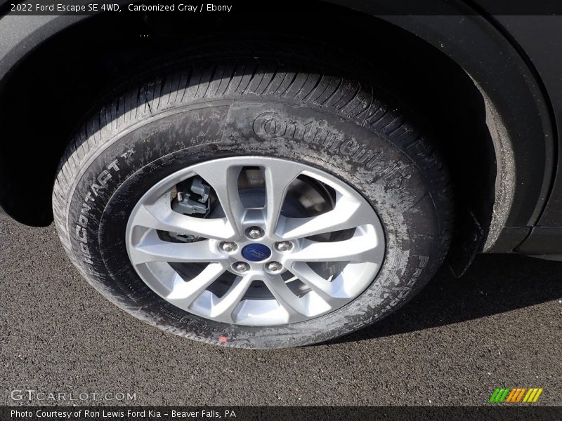 Carbonized Gray / Ebony 2022 Ford Escape SE 4WD