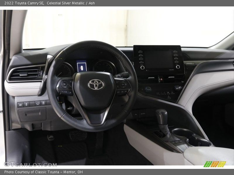 Dashboard of 2022 Camry SE