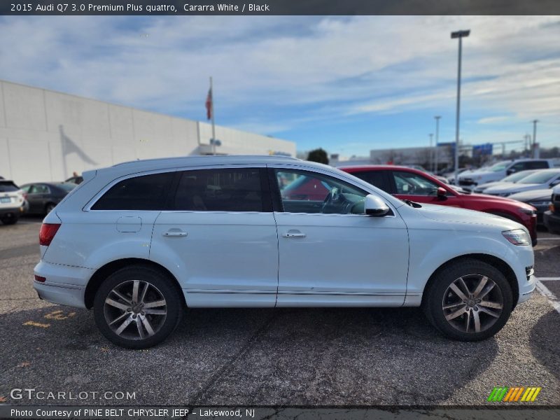 Cararra White / Black 2015 Audi Q7 3.0 Premium Plus quattro