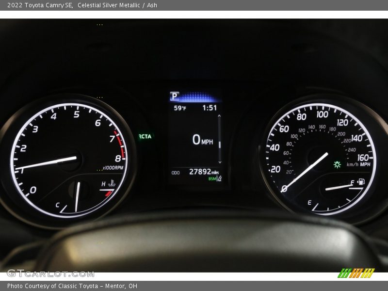 2022 Camry SE SE Gauges