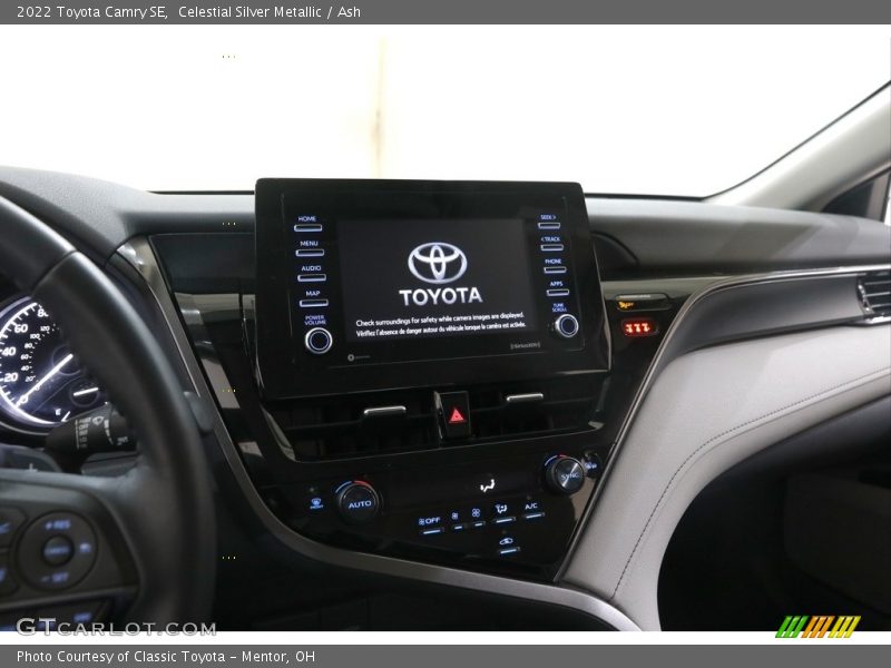 Controls of 2022 Camry SE
