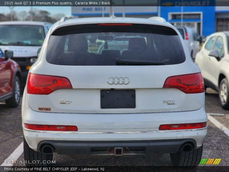 Cararra White / Black 2015 Audi Q7 3.0 Premium Plus quattro