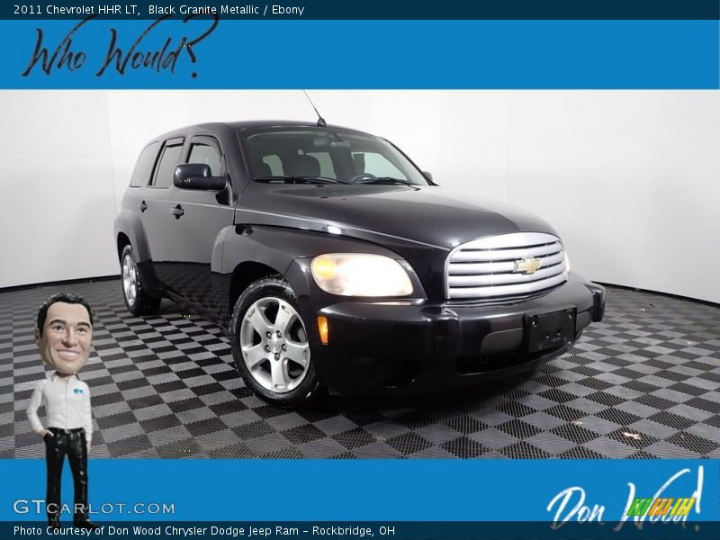 Black Granite Metallic / Ebony 2011 Chevrolet HHR LT