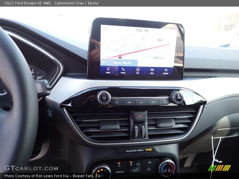 Carbonized Gray / Ebony 2022 Ford Escape SE 4WD
