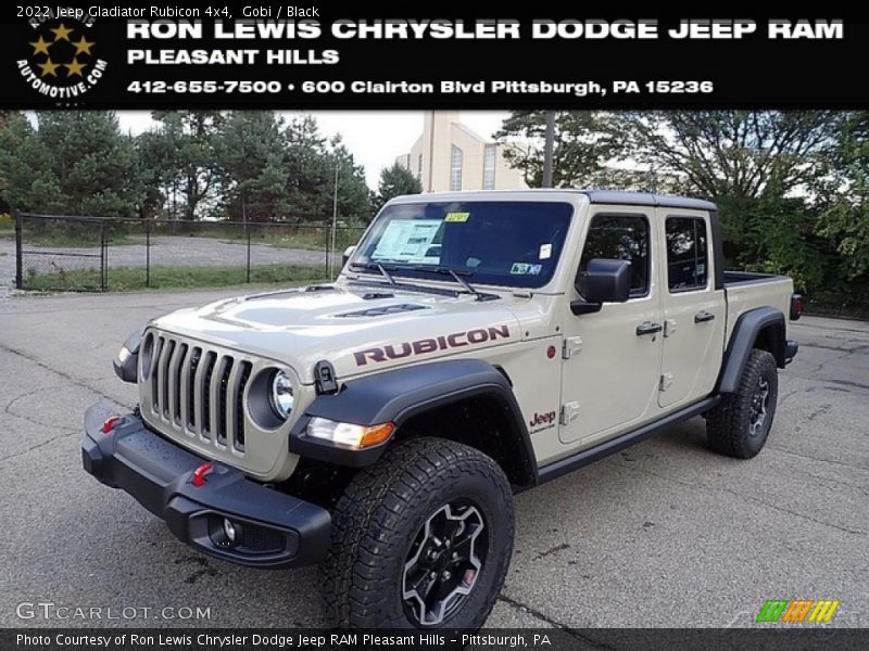 Gobi / Black 2022 Jeep Gladiator Rubicon 4x4