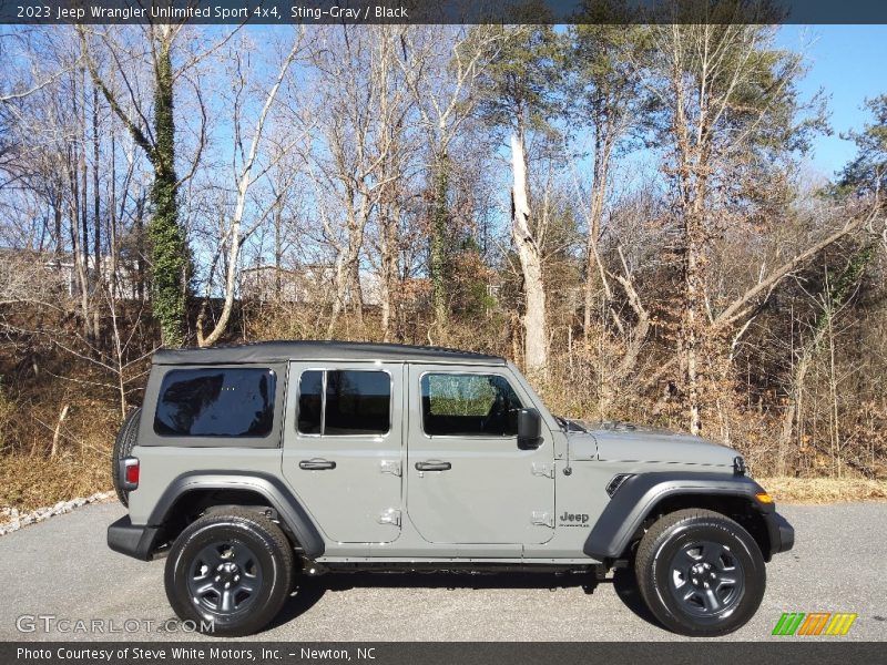 Sting-Gray / Black 2023 Jeep Wrangler Unlimited Sport 4x4
