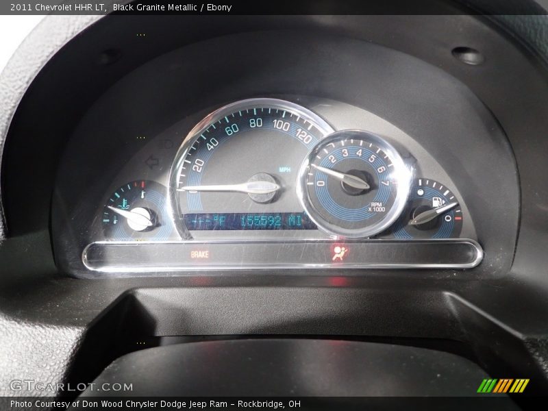 Black Granite Metallic / Ebony 2011 Chevrolet HHR LT