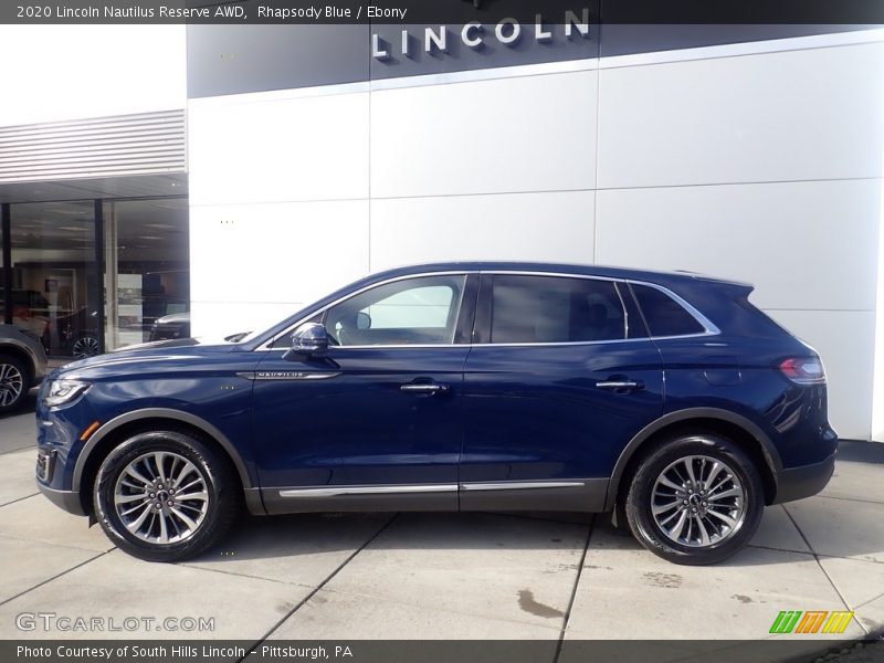  2020 Nautilus Reserve AWD Rhapsody Blue