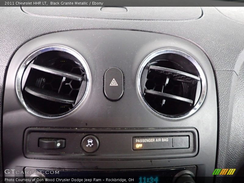 Black Granite Metallic / Ebony 2011 Chevrolet HHR LT