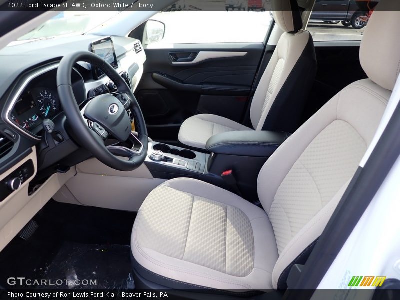 Oxford White / Ebony 2022 Ford Escape SE 4WD