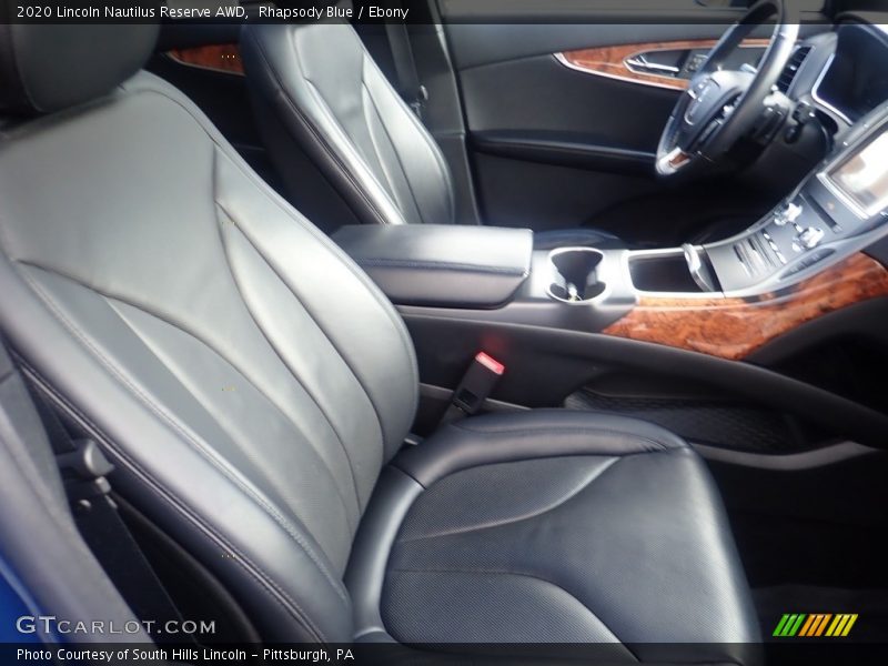 Rhapsody Blue / Ebony 2020 Lincoln Nautilus Reserve AWD