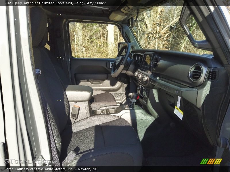 Sting-Gray / Black 2023 Jeep Wrangler Unlimited Sport 4x4
