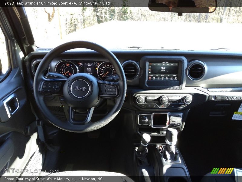 Sting-Gray / Black 2023 Jeep Wrangler Unlimited Sport 4x4