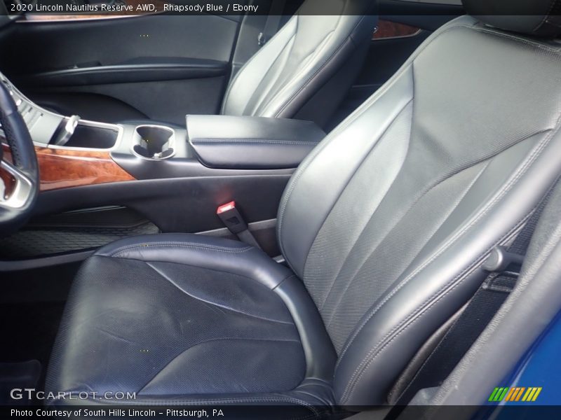 Rhapsody Blue / Ebony 2020 Lincoln Nautilus Reserve AWD