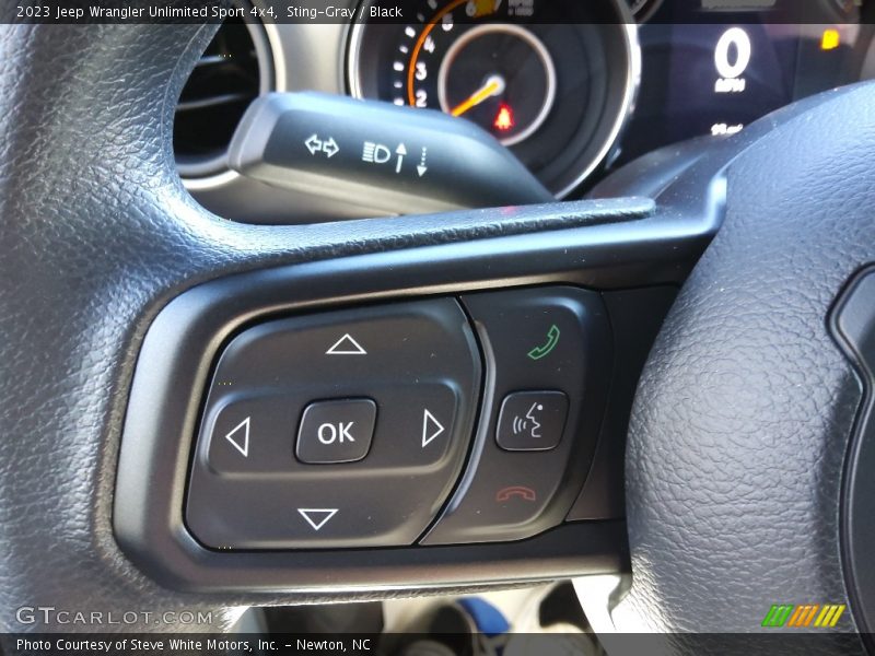 Sting-Gray / Black 2023 Jeep Wrangler Unlimited Sport 4x4