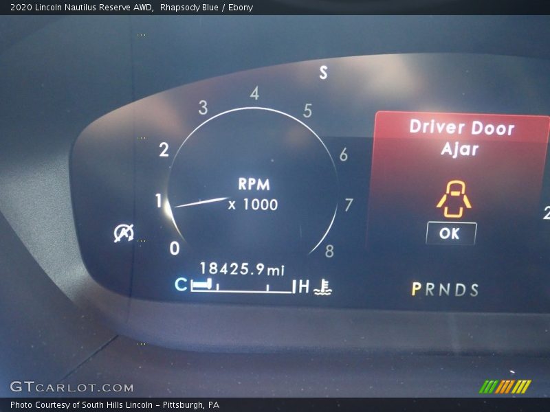 Rhapsody Blue / Ebony 2020 Lincoln Nautilus Reserve AWD