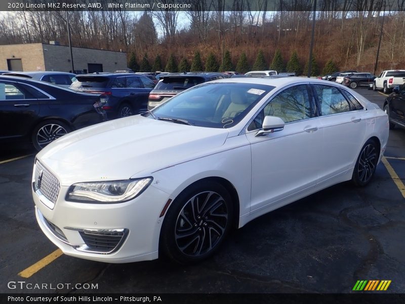  2020 MKZ Reserve AWD White Platinum
