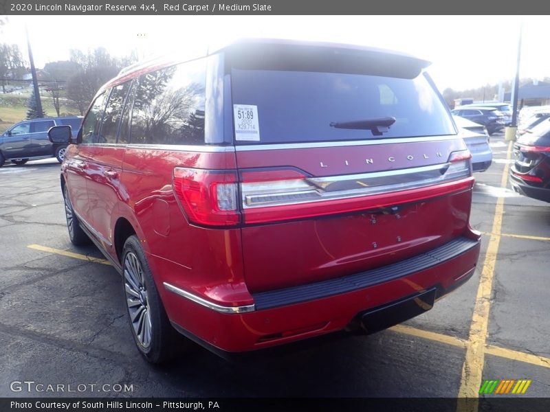 Red Carpet / Medium Slate 2020 Lincoln Navigator Reserve 4x4
