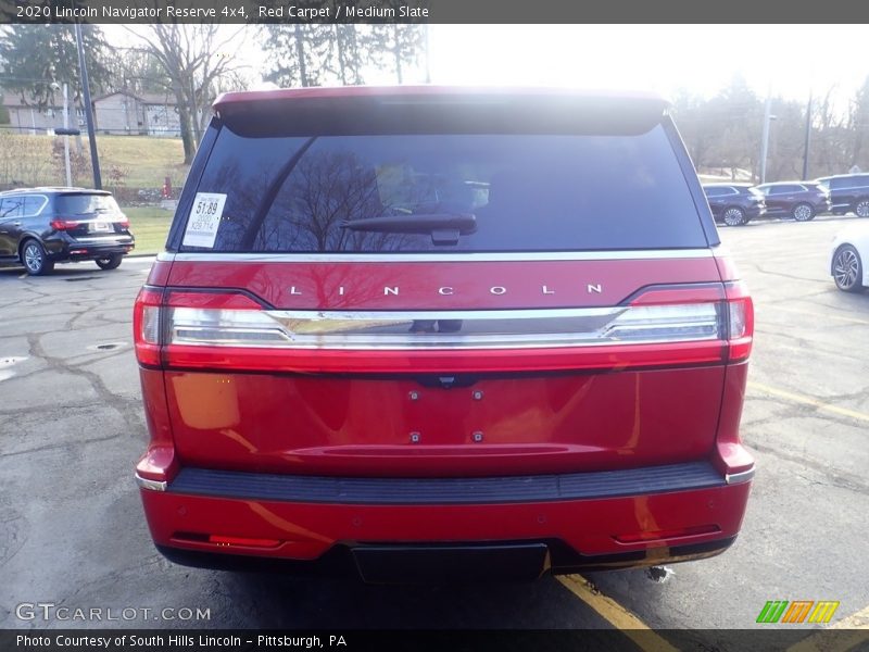 Red Carpet / Medium Slate 2020 Lincoln Navigator Reserve 4x4