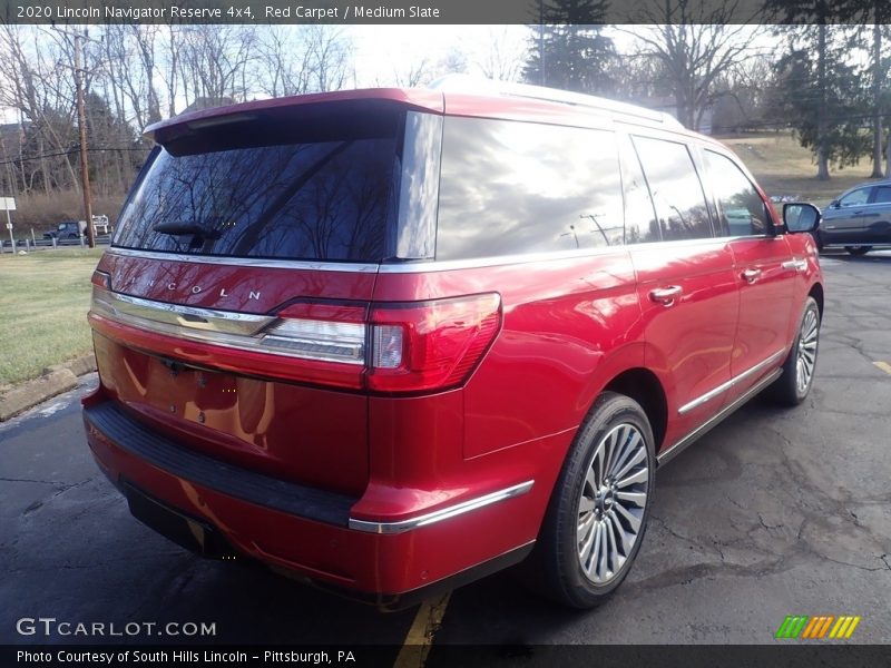 Red Carpet / Medium Slate 2020 Lincoln Navigator Reserve 4x4