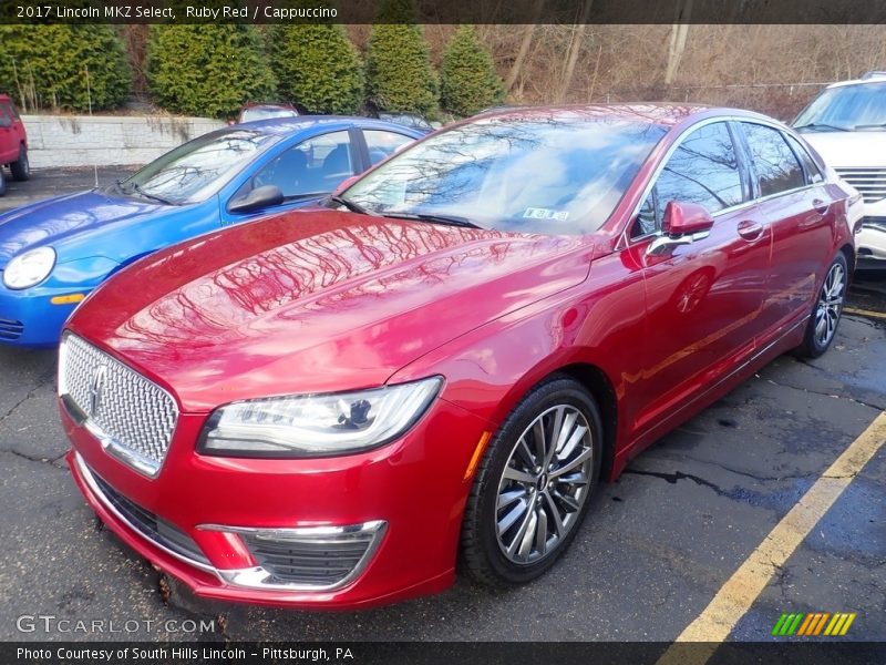 Ruby Red / Cappuccino 2017 Lincoln MKZ Select