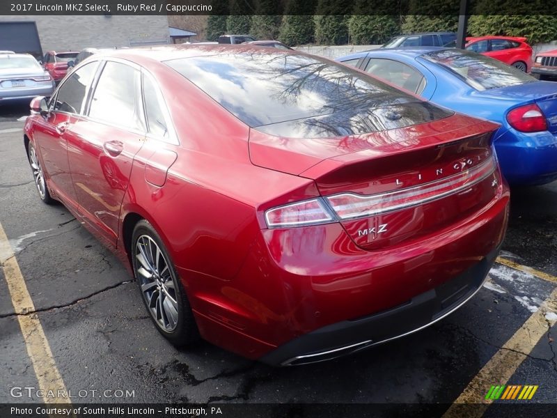 Ruby Red / Cappuccino 2017 Lincoln MKZ Select