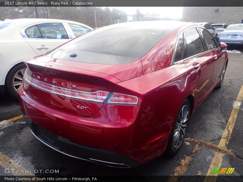 Ruby Red / Cappuccino 2017 Lincoln MKZ Select