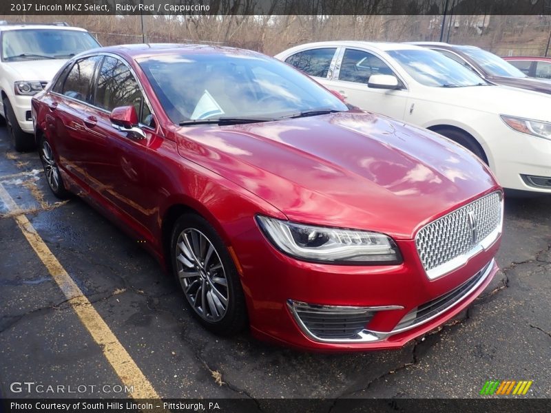 Ruby Red / Cappuccino 2017 Lincoln MKZ Select