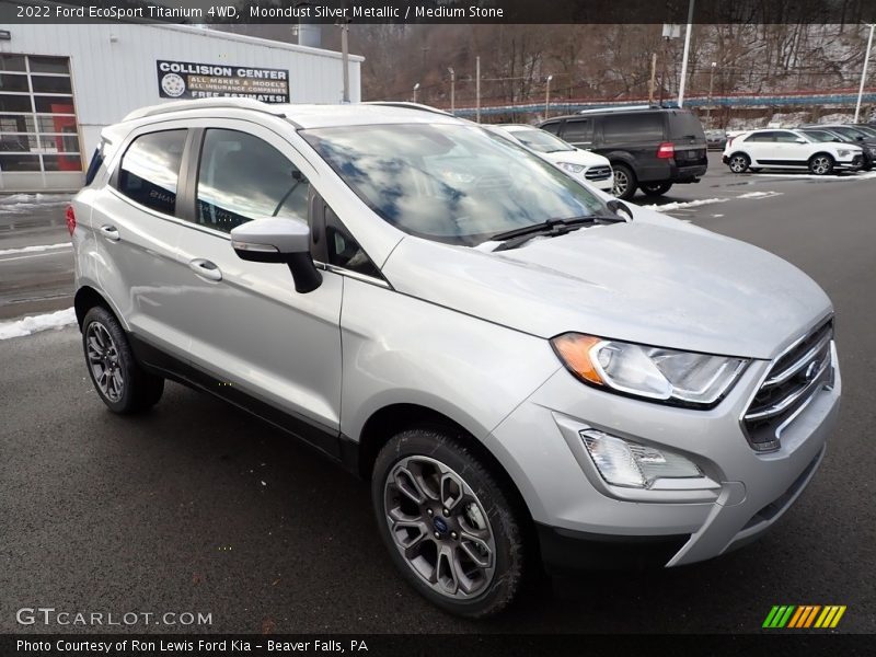 Front 3/4 View of 2022 EcoSport Titanium 4WD