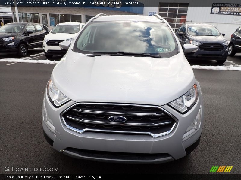 Moondust Silver Metallic / Medium Stone 2022 Ford EcoSport Titanium 4WD